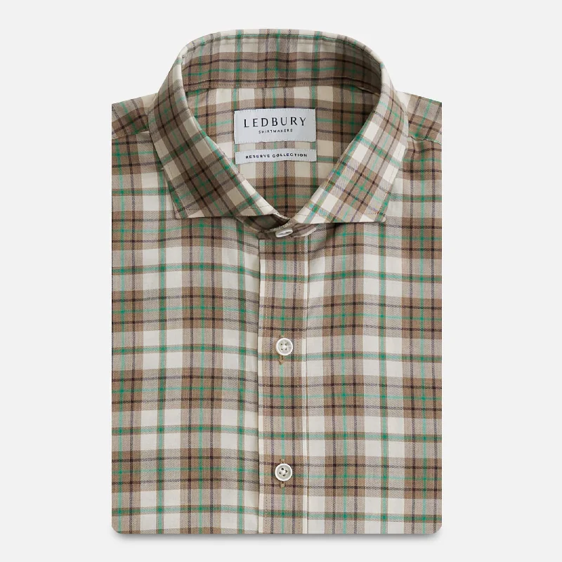 The Green Albini Bradford Plaid Custom Shirt