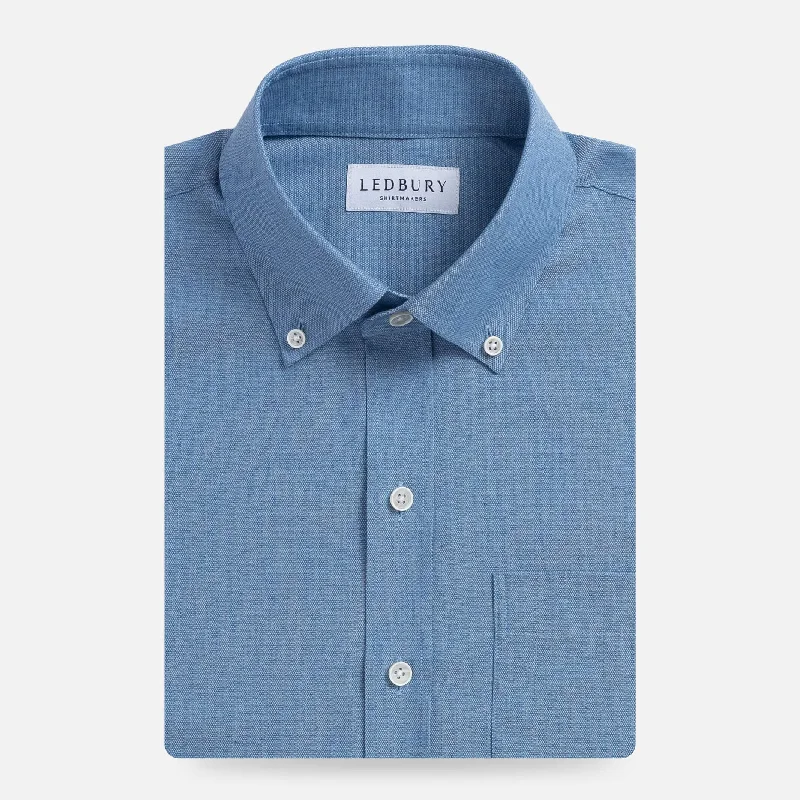 The Washed Indigo Chano Stretch Custom Shirt