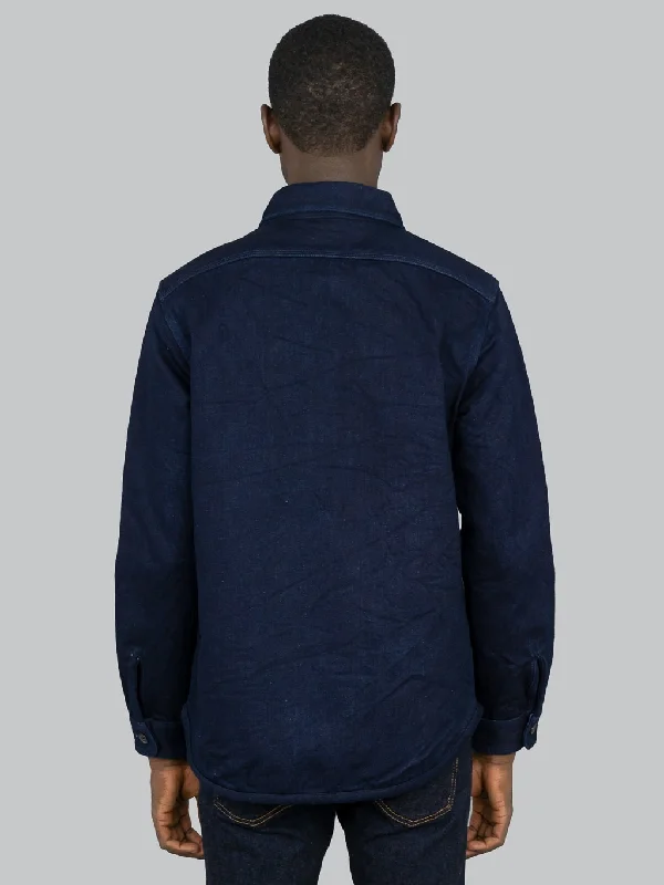 UES Indigo Extra Heavy Indigo Tricotine Shirt