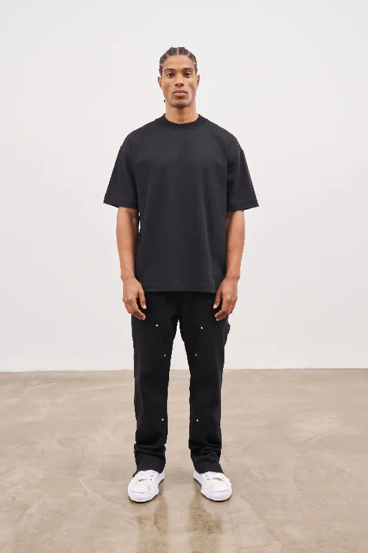 SUPER HEAVYWEIGHT BLANK T-SHIRT - BLACK