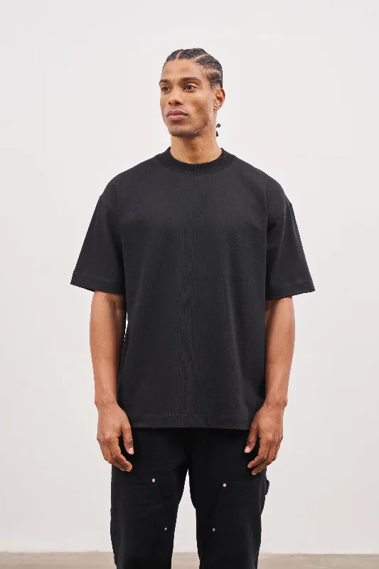 SUPER HEAVYWEIGHT BLANK T-SHIRT - BLACK