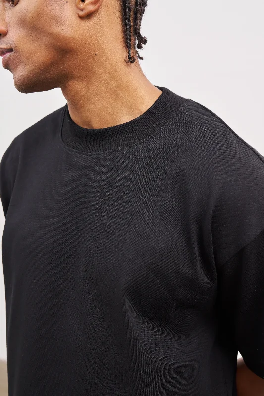 SUPER HEAVYWEIGHT BLANK T-SHIRT - BLACK