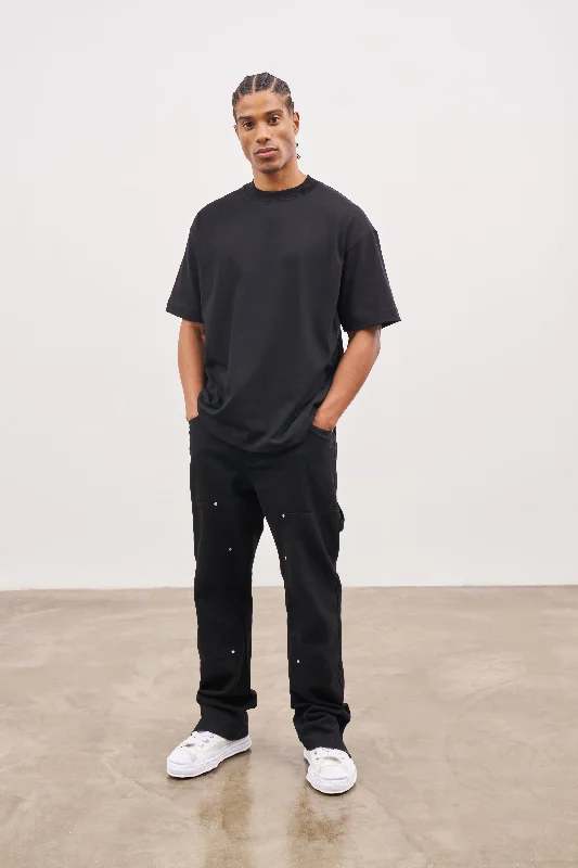 SUPER HEAVYWEIGHT BLANK T-SHIRT - BLACK