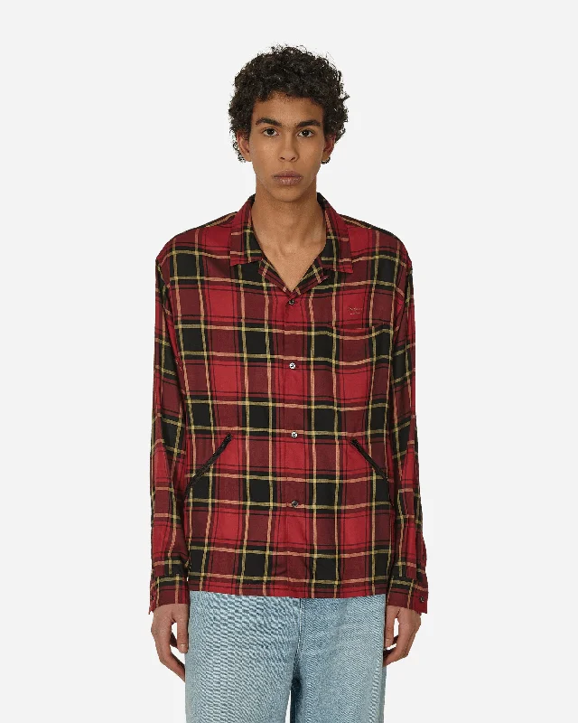 Checkered Shirt Red Check