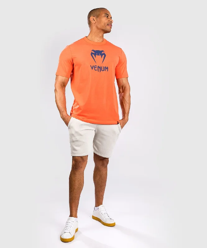 Venum Classic T-Shirt - Orange/Navy Blue