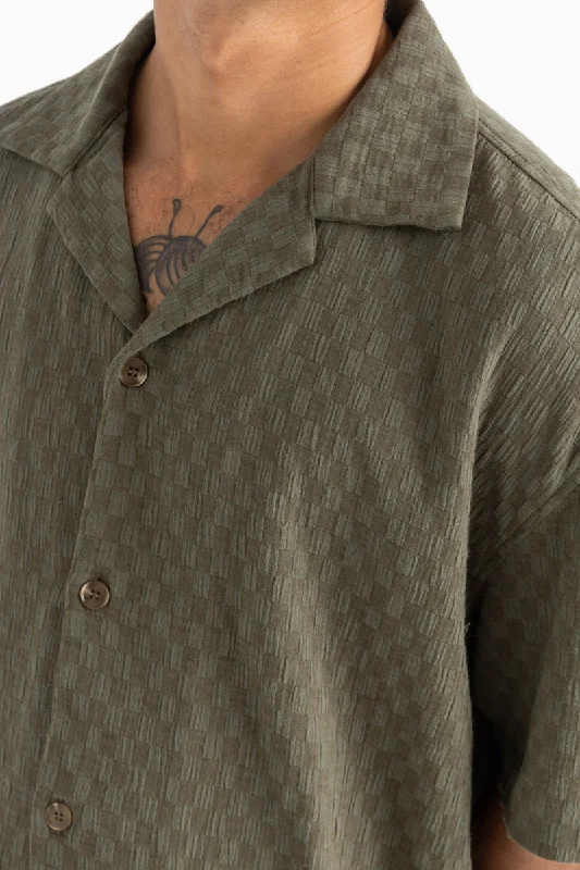 Vibrations Ss Shirt Olive