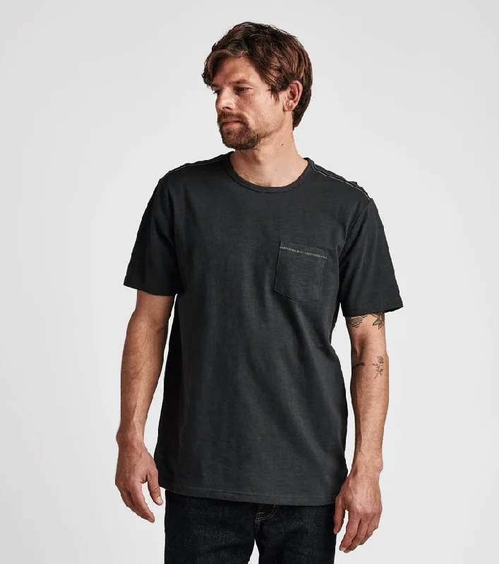 Well Worn Midweight Organic Short Sleeve Tee - Charcoal