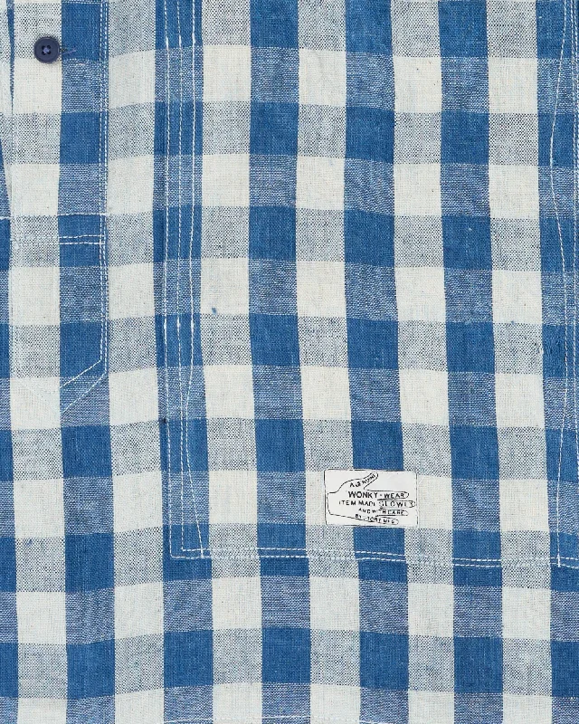 Work Shirt - Indigo Gingham Wonky-Wear